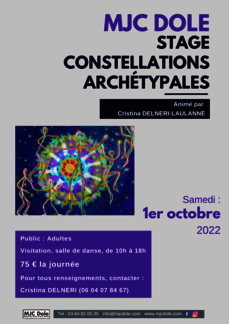 STAGE CONSTELLATIONS ARCHÉTYPALES