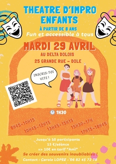 Ateliers de théâtre d'improvisation
