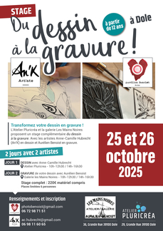 Du dessin à la gravure!