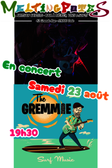THE GREMMIE - Surf Music - au MeltingpPotes Dole