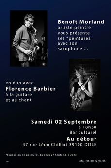 Concert Jazz Benoît Morland et Florence Barbier