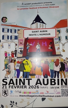 Mon village invite l'humour : Saint-Aubin