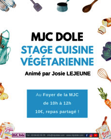 STAGE CUISINE VÉGÉTARIENNE