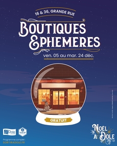 Les Boutiques Éphémères de Noël