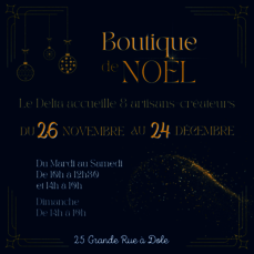 La boutique de Noel du Delta - 3ème édition