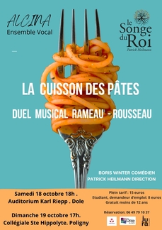 La cuisson des pâtes. Duel musical Rameau-Rousseau