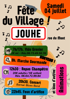 Fête de Jouhe