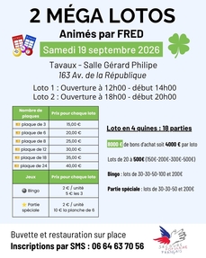 2 Méga lotos solidaires