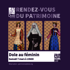 RDV Patrimoine : Dole au féminin