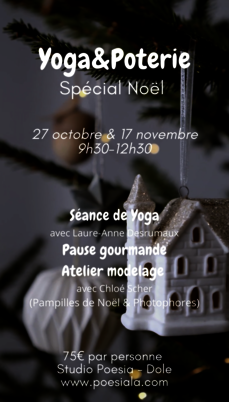 Yoga & Poterie Noël