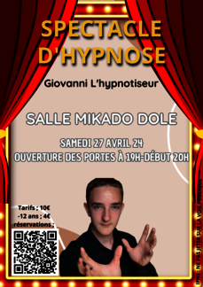 Spectacle d'hypnose - Voyage