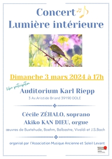 Concert Lumière Intérieure