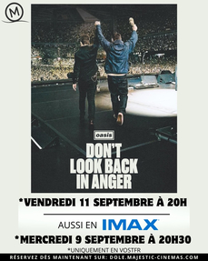 Oasis don't look back in anger