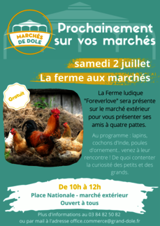 La ferme au marché !