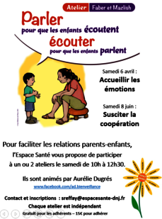 Echanges parents 'accueillir les émotions de nos enfants'