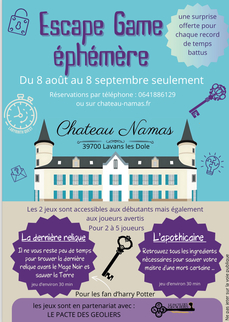 Escape game éphémère au château