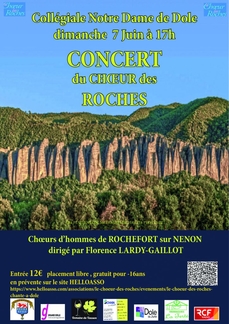 Le Choeur des Roches en Concert