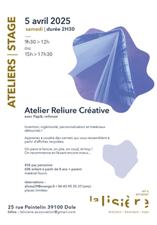 Reliure Créative