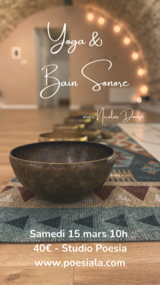 Yin Yoga & Bain Sonore