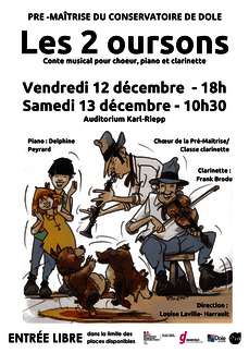 conte musical "Les 2 oursons"