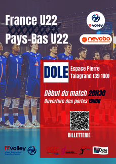 MATCH DE VOLLEY U22 : FRANCE / PAYS-BAS