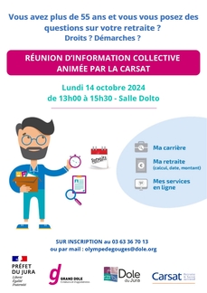 Réunion d'information collective sur la retraite