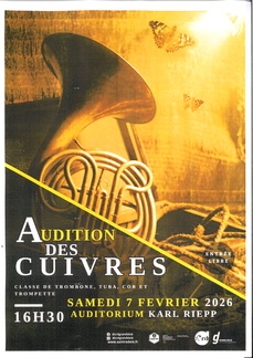Audition des cuivres
