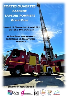 Portes ouvertes des sapeurs pompiers du Grand Dole