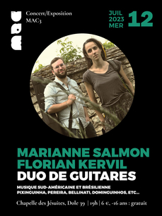 CONCERT MAC3 > MARIANNE SALMON, FLORIAN KERVIL - DUO DE GUITARES