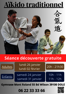 Séance découverte aïkido