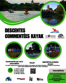 Descente commentée kayak