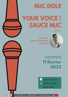 YOUR VOICE ! SAUCE MJC