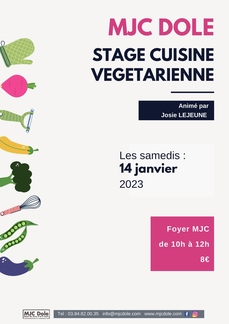 STAGE CUISINE VÉGÉTARIENNE