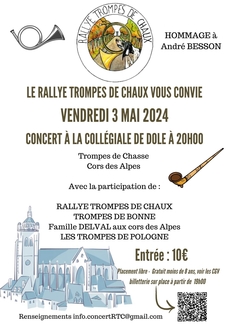 Concert de trompes de chasse et cors des Alpes