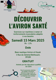 À la découverte de l'Aviron Santé