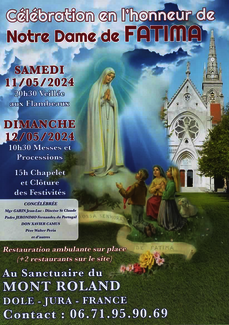 Pélerinage Notre Dame de Fatima