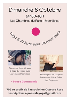 Yoga&Poterie pour Octobre Rose