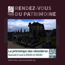 RDV Patrimoine : Le printemps des cimetières