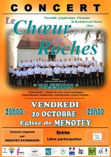 CONCERT DU CHOEUR DES ROCHES