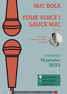 YOUR VOICE ! SAUCE MJC