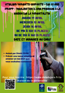Atelier Graff - Réalisation d'une fresque