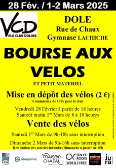 Bourse aux Vélos et petit matériel