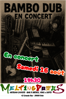 Bambo Dub au Meltingpotes