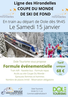 Ligne des Hirondelles Coupe du Monde de Ski nordique