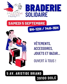 Braderie Solidaire du Secours Populaire