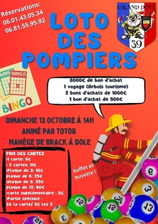 loto des pompiers