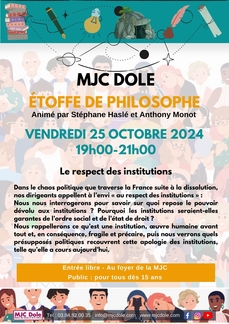 ETOFFE DE PHILOSOPHE