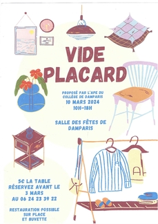 Vide placard APE Damparis