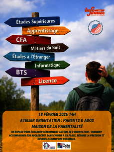 Atelier Orientation Parents/Ados