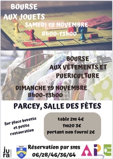 Bourse aux jouets - Parcey